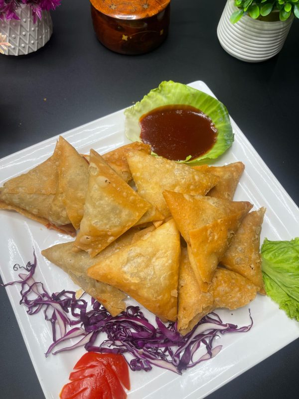 Chicken Macroni Samosa