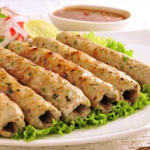 Chicken Seekh kebab