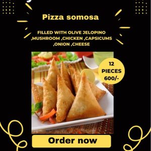 Pizza Somosa (12 pcs)