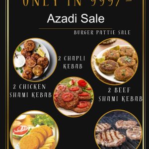 Azadi Deal ( burger patties)